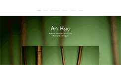 Desktop Screenshot of anhaoclinic.org