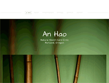 Tablet Screenshot of anhaoclinic.org